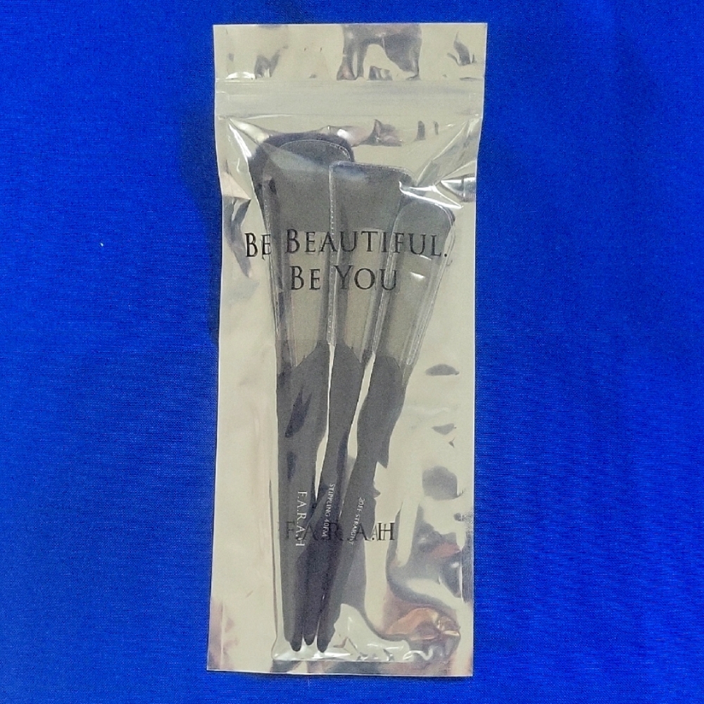 Farah Makeup Brush Set - Black